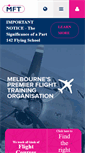 Mobile Screenshot of melbourneflighttraining.com.au